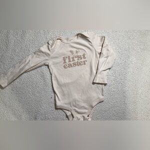 Cream 'My First Easter' Kids One Piece